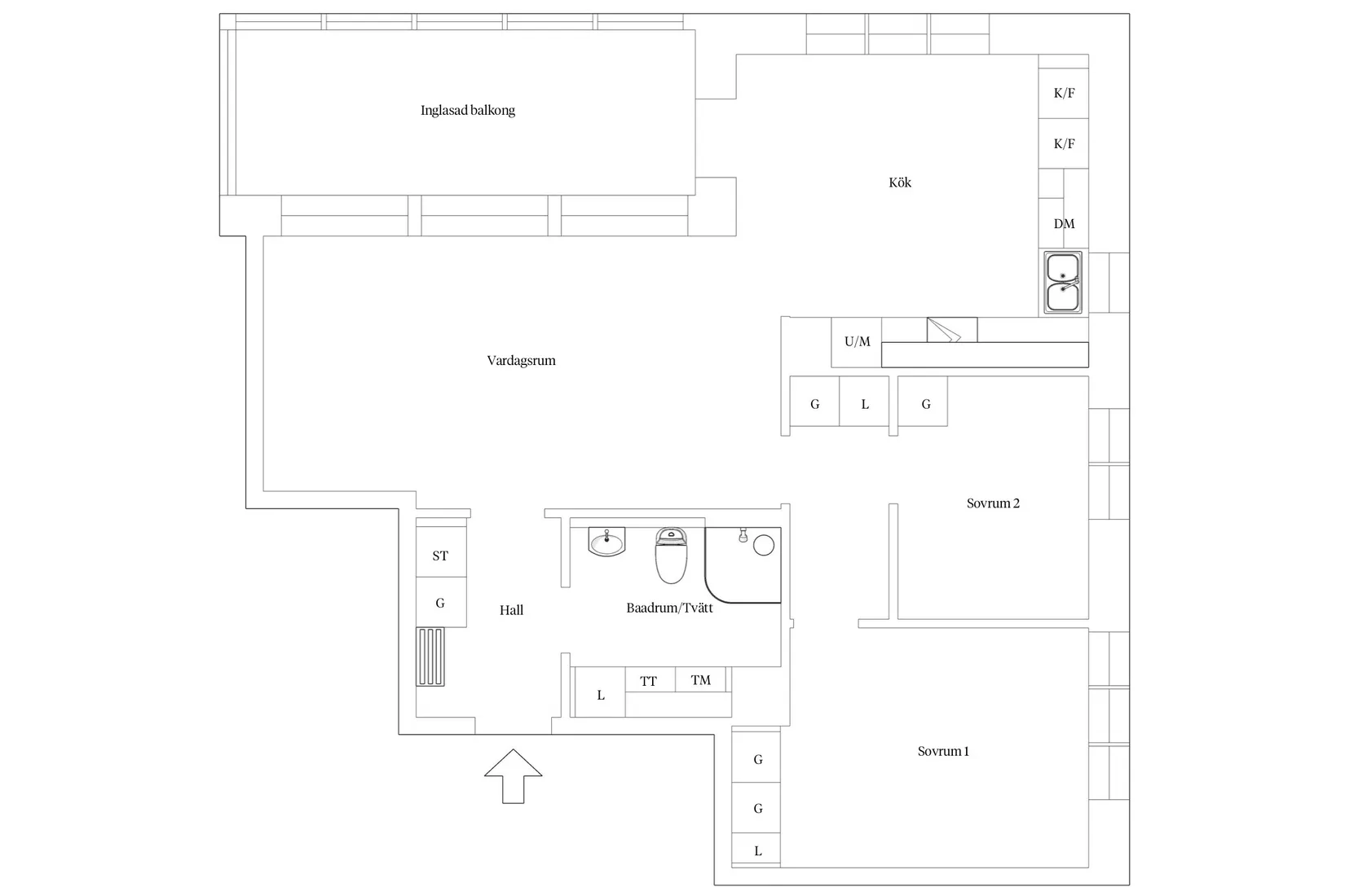 Bostadsrätt, Monsungatan 46, Eriksberg, Göteborg