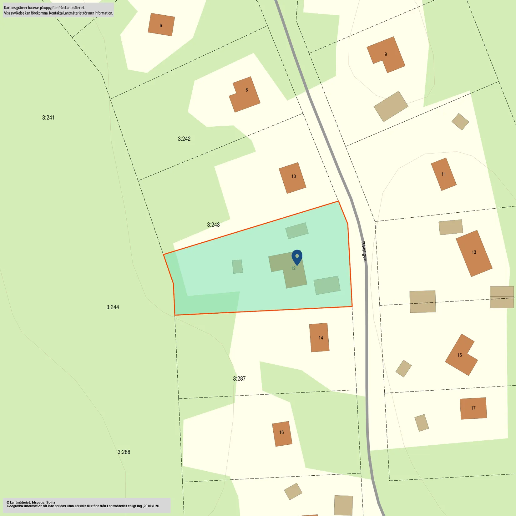 Villa, Rävstigen 12, Bränntorp, Finspång