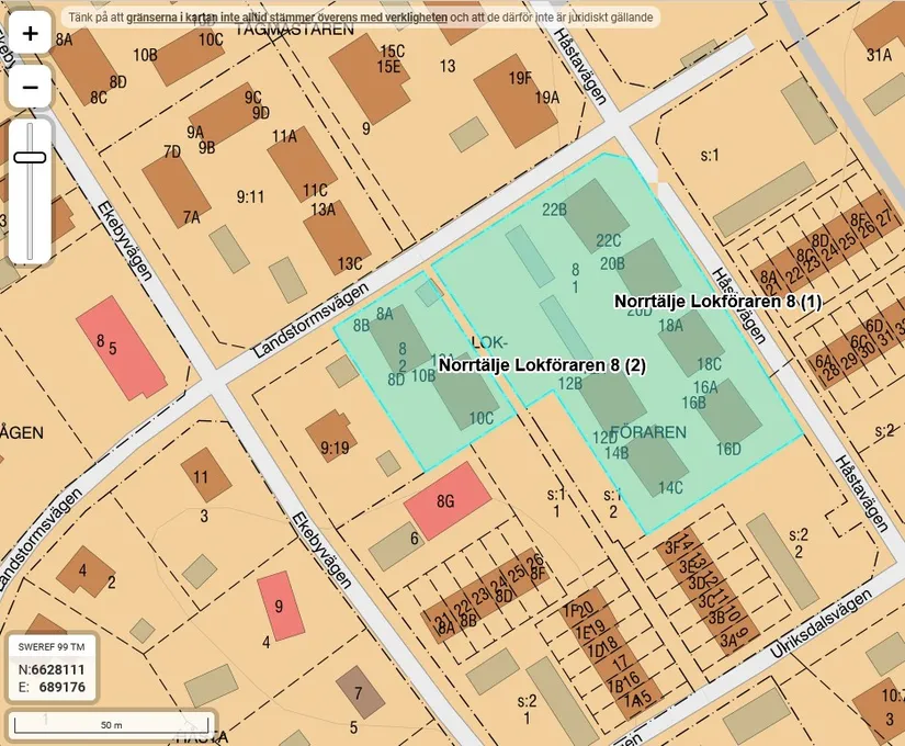 Bostadsrätt, Landstormsvägen 12B, Rimbo, Norrtälje