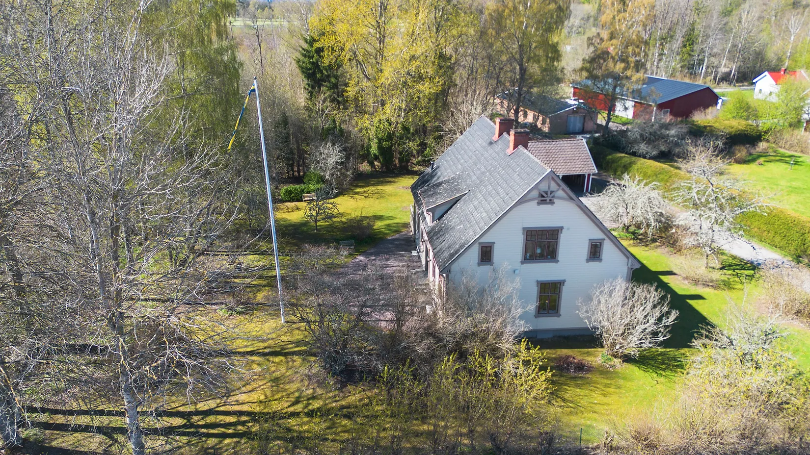 Villa, Stora Hov Annehof 1, Bjertorp, Vara