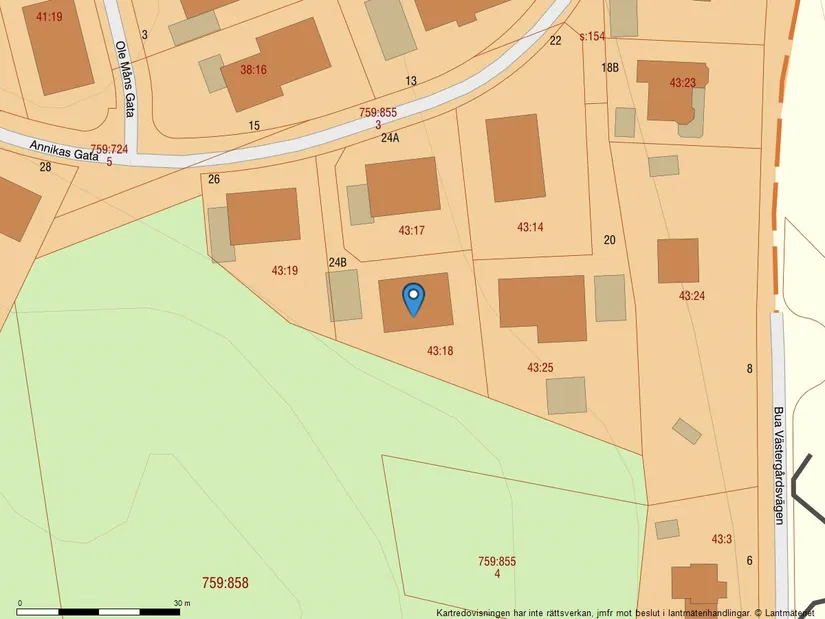 Villa, Annikas gata 24B, Näset, Göteborg