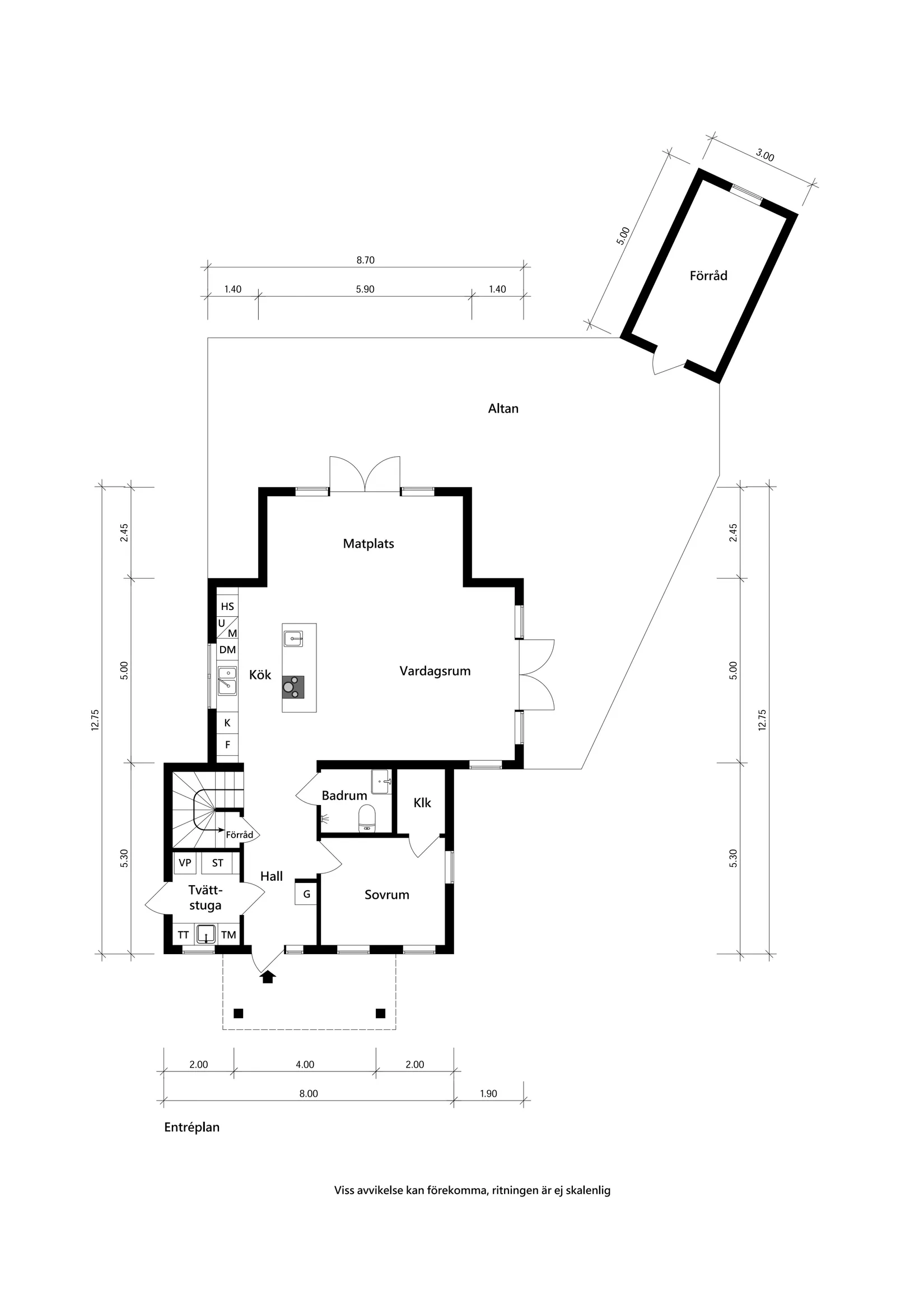 Villa, Gamla vägen 32, Öjersjö, Partille