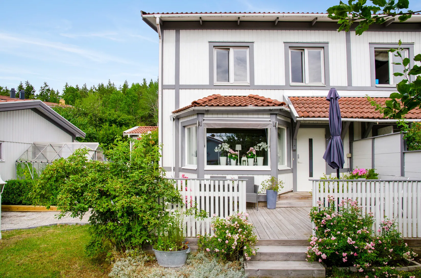 Villa, Radhus, Körsbärsstigen 40, Gustavsberg Ösby Grind, Värmdö