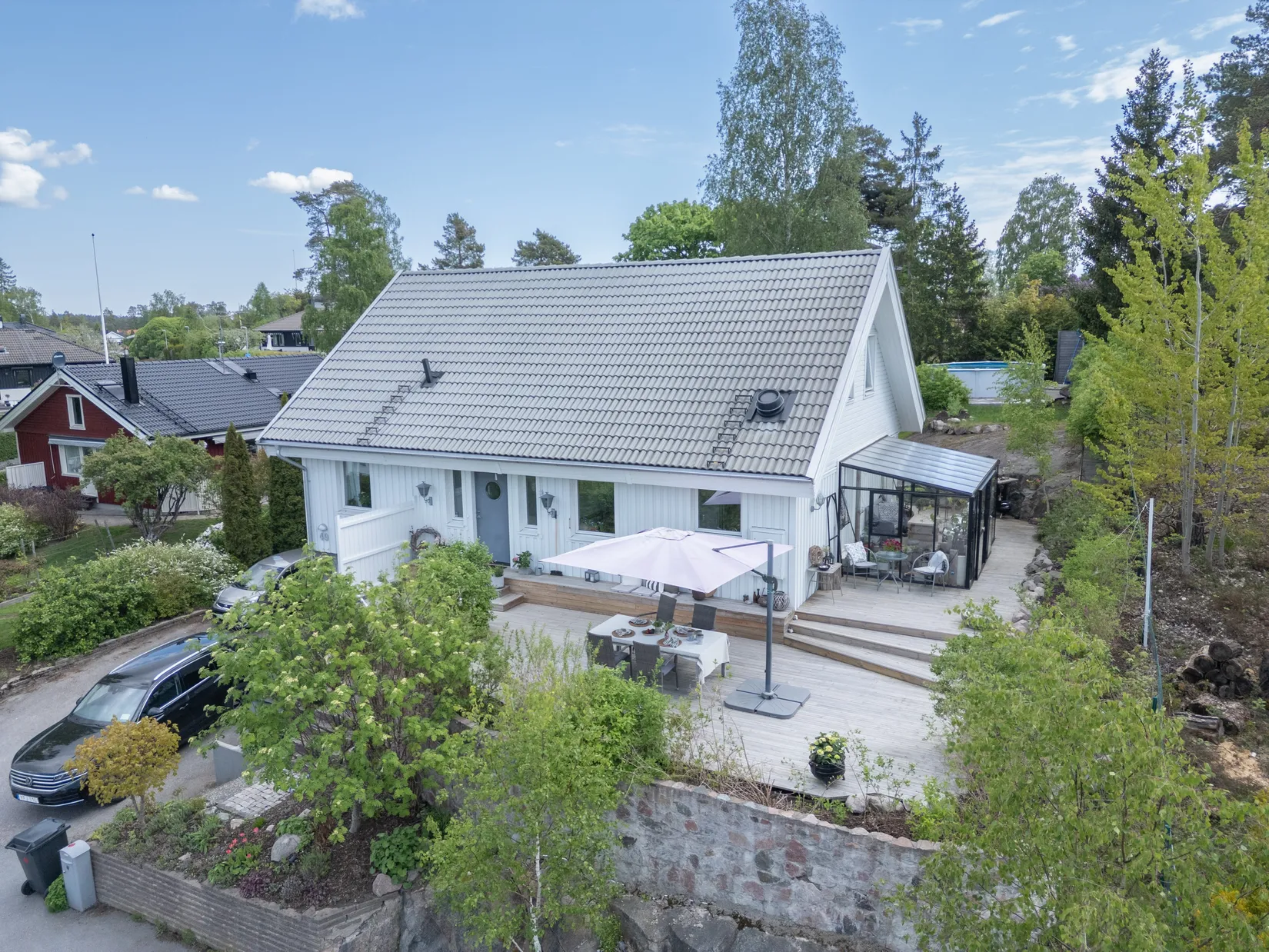 Villa, Forsvägen 49, Skarpäng, Täby