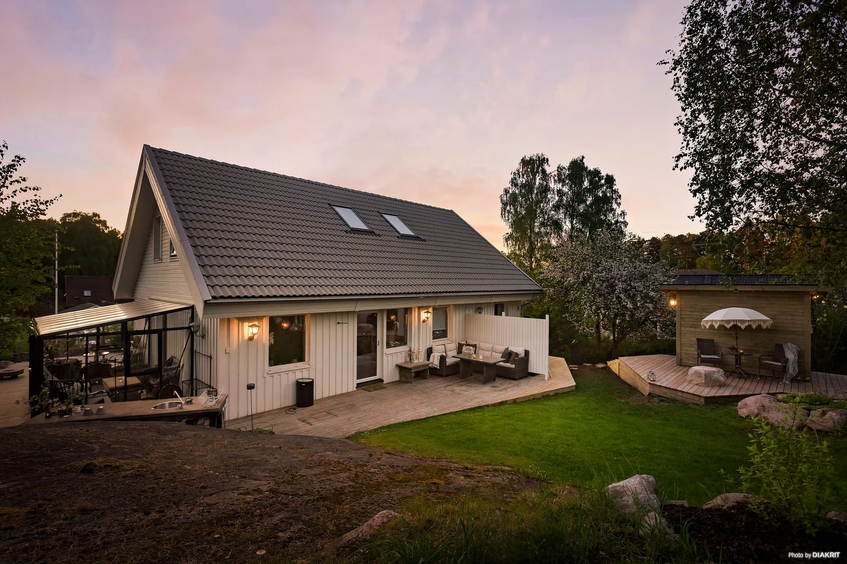 Villa, Forsvägen 49, Skarpäng, Täby