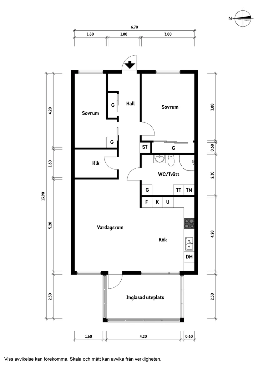 Bostadsrätt, Edsgatan 24 D, Nordstan, Vänersborg