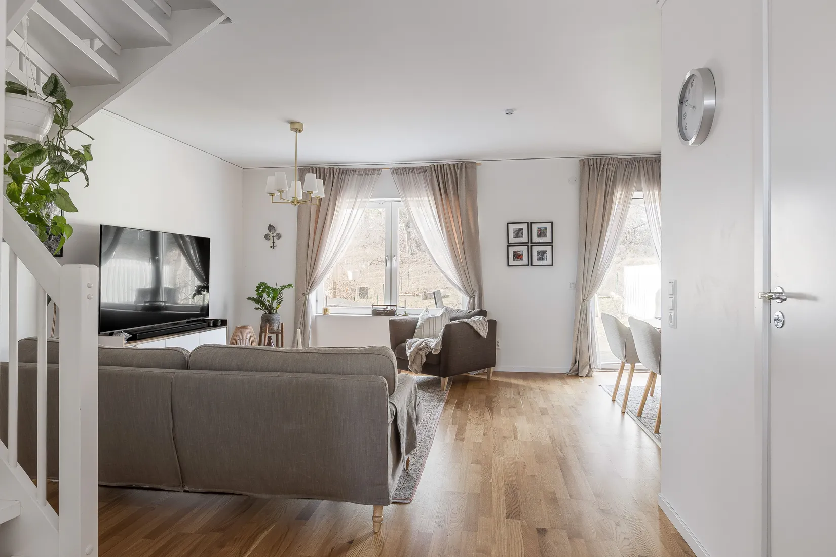 Radhus, Posses väg 13, Malmbryggshage, Nyköping