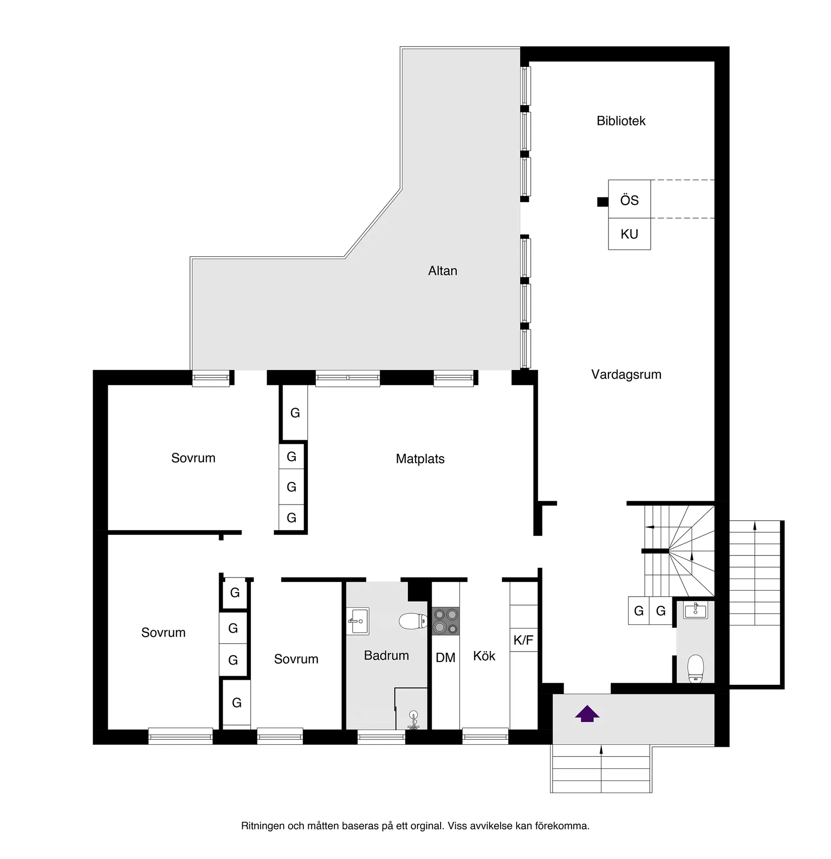 Villa, Storskogsvägen 5, Norby, Uppsala