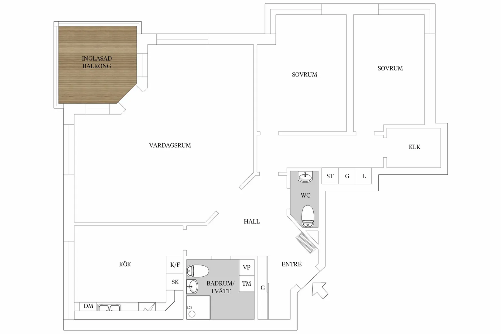 Bostadsrätt, Tallstigen 6, Falsterbo, Vellinge