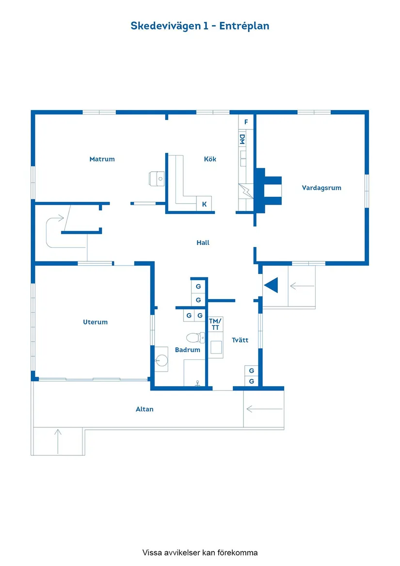 Villa, Skedevivägen 1, Hävla, Finspång