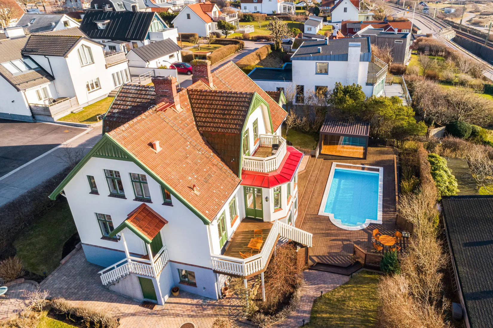 Villa, Vinkelvägen 9, Skälderviken, Ängelholm