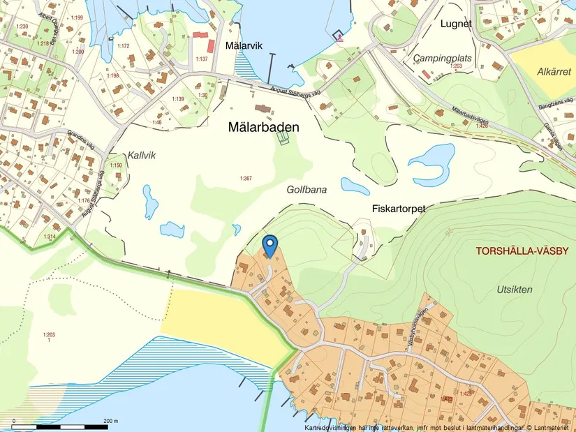 Villa, Väsbyholmsvägen 48, Mälarbaden, Eskilstuna