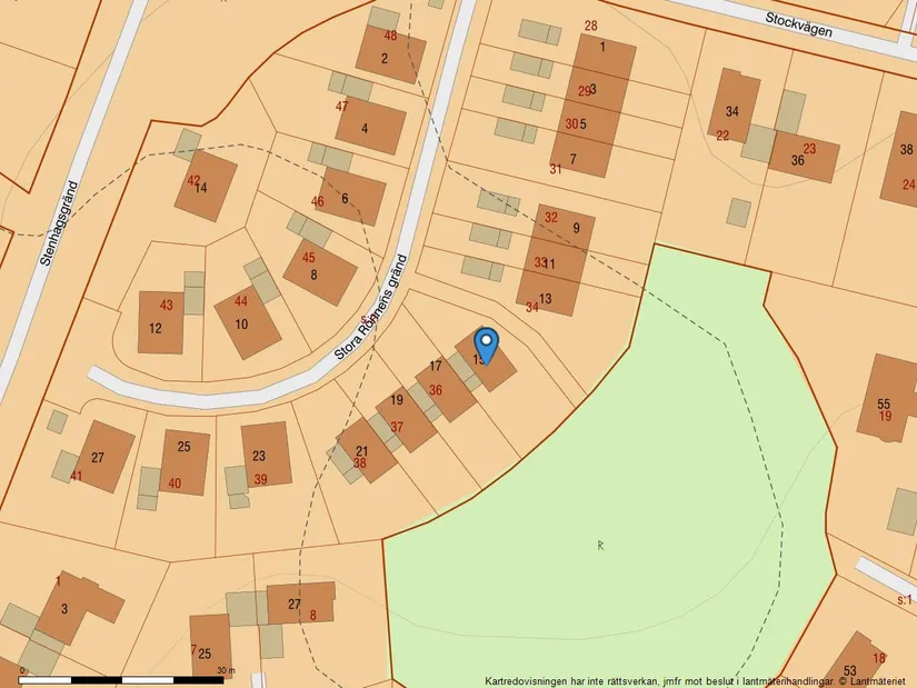 Villa, Stora Rönnens gränd 15, Gribbylund, Täby