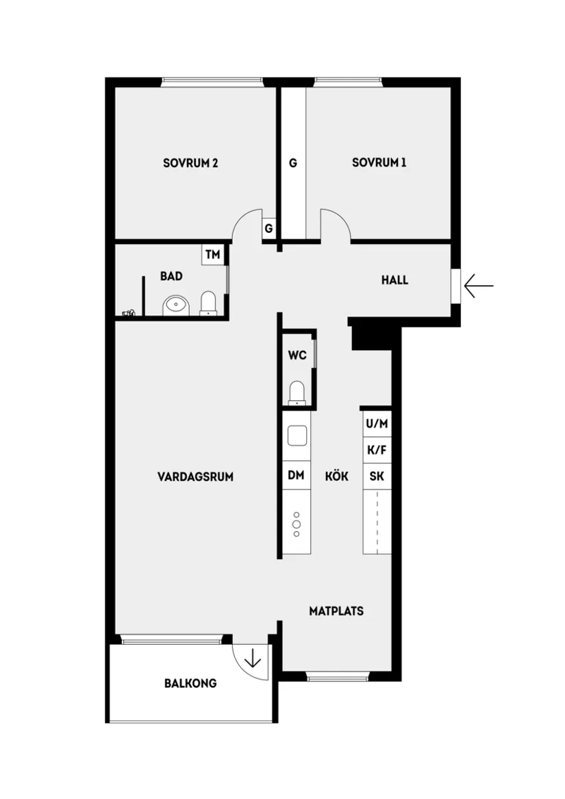 Bostadsrätt, Marknadsvägen 205, Täby Centrum, Täby