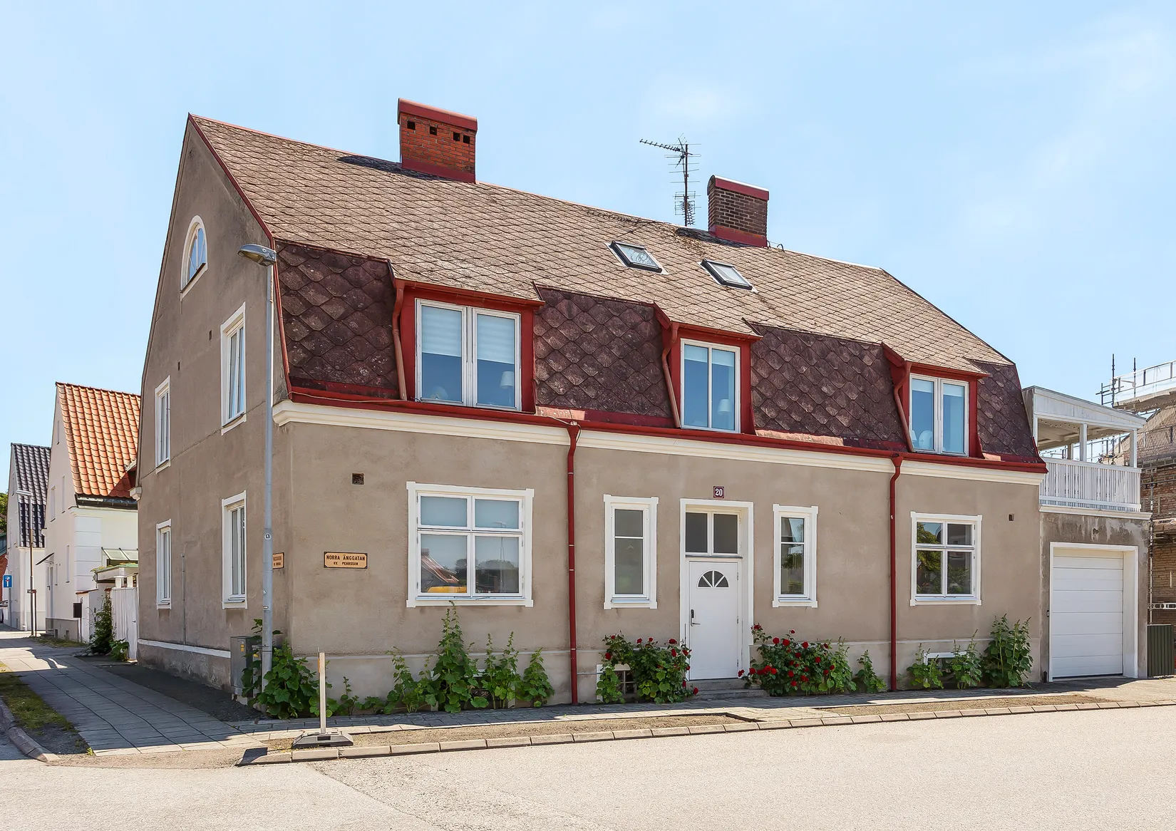 Villa, Norra Änggatan 20, Egnahem, Ystad