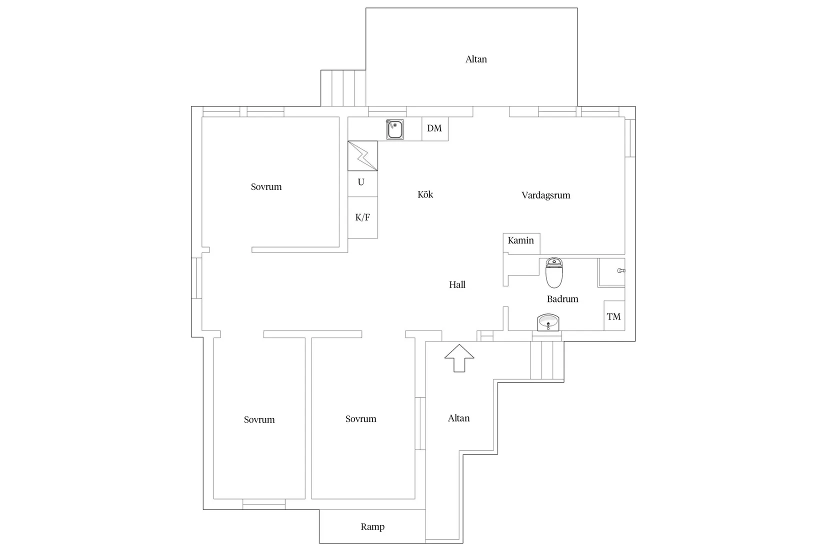 Villa, Änghagsliden 3b, Torslanda - Centrum, Göteborg