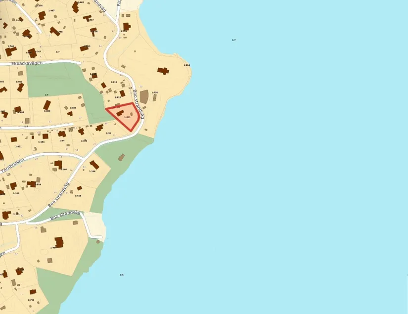 Villa, Boo strandväg 72, Gustavsvik, Nacka