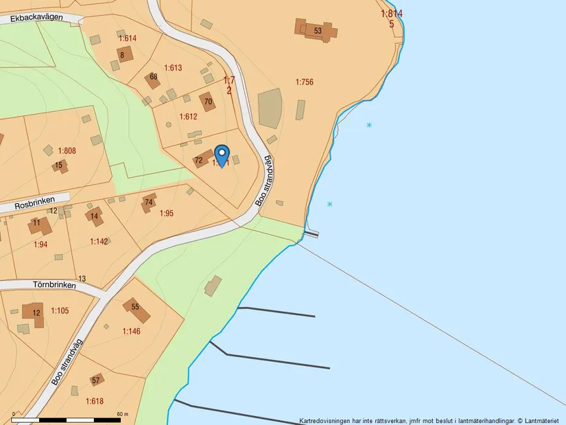 Villa, Boo strandväg 72, Gustavsvik, Nacka