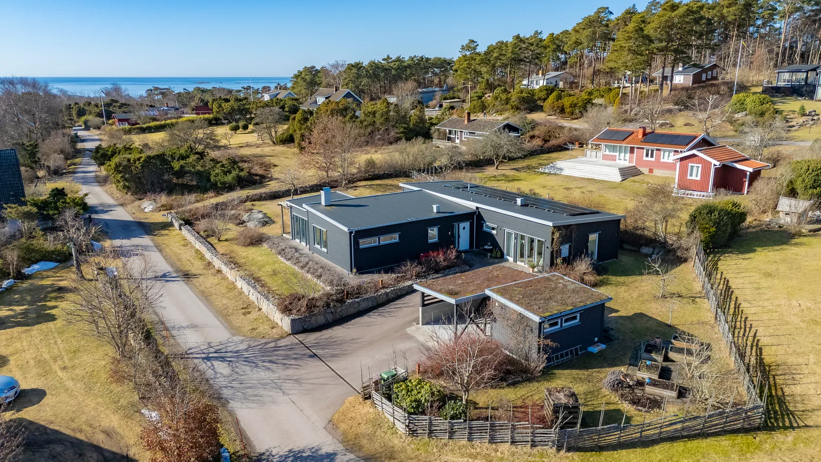 Villa, Grimsholmsvägen 9, Grimsholmen, Falkenberg