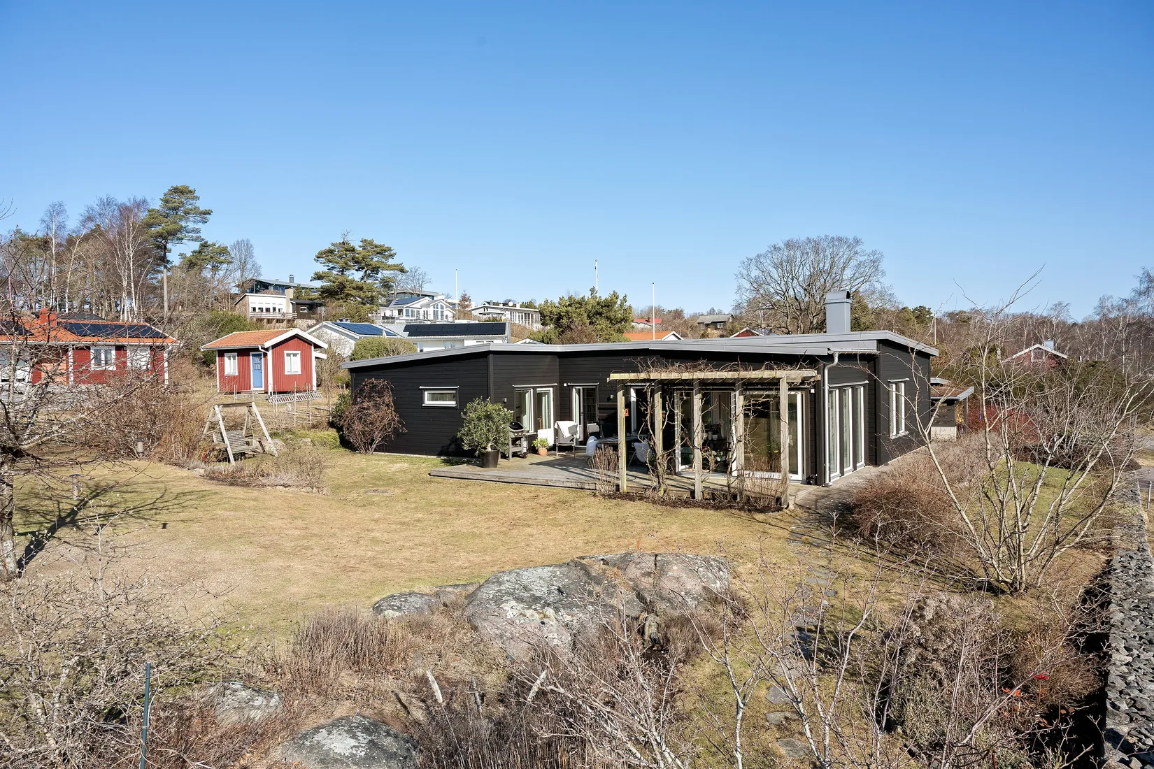 Villa, Grimsholmsvägen 9, Grimsholmen, Falkenberg