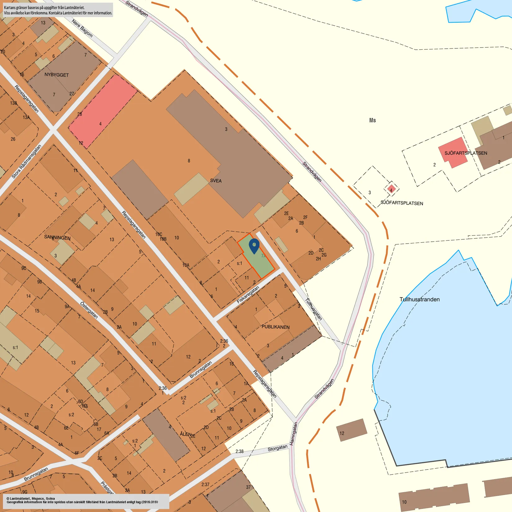 Villa, Tullhusgatan 7A och 7B, Gamla Stan, Simrishamn