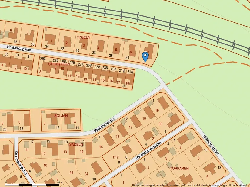 Villa, Hallbergagatan 22, Hallberga, Norrköping