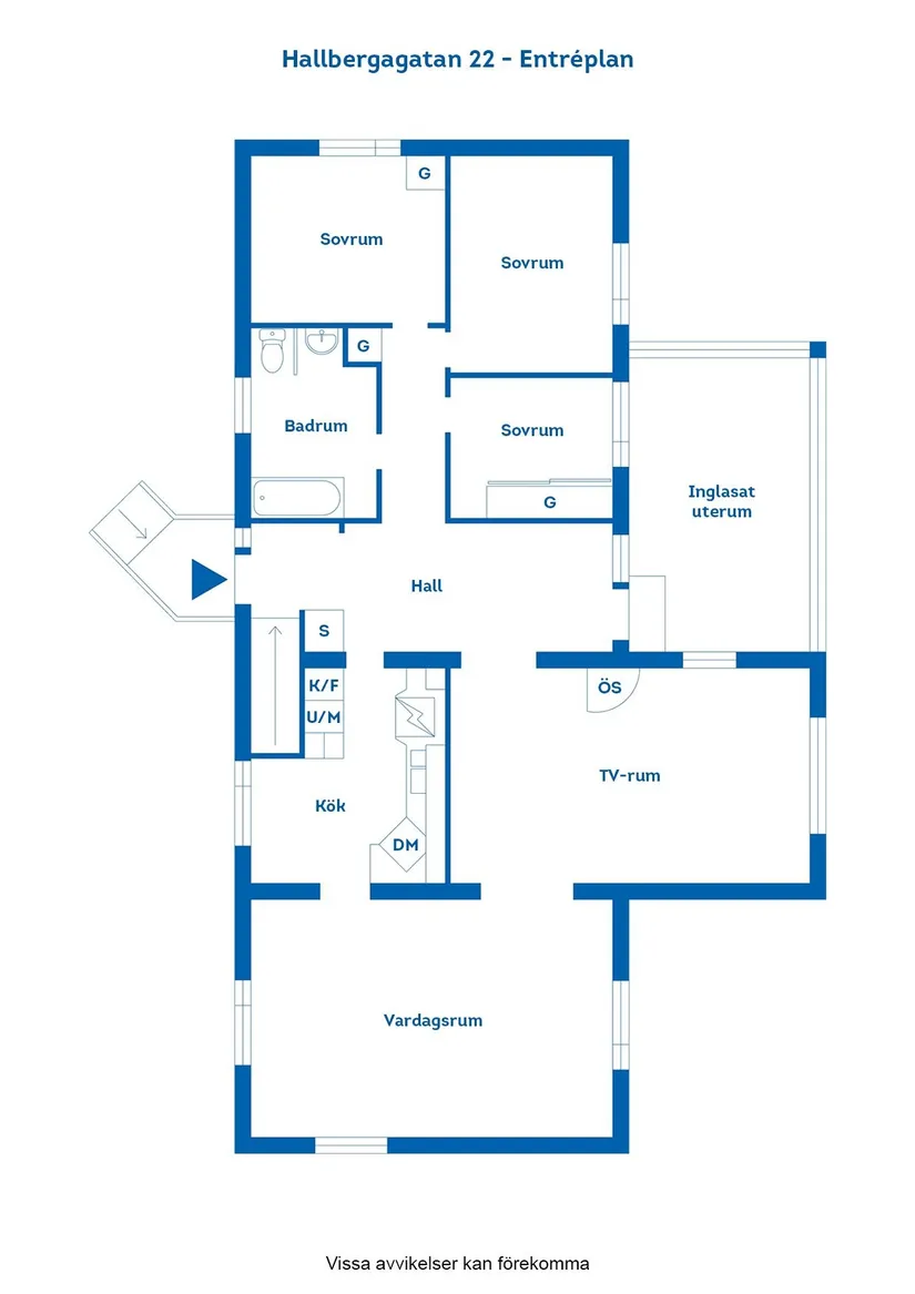 Villa, Hallbergagatan 22, Hallberga, Norrköping