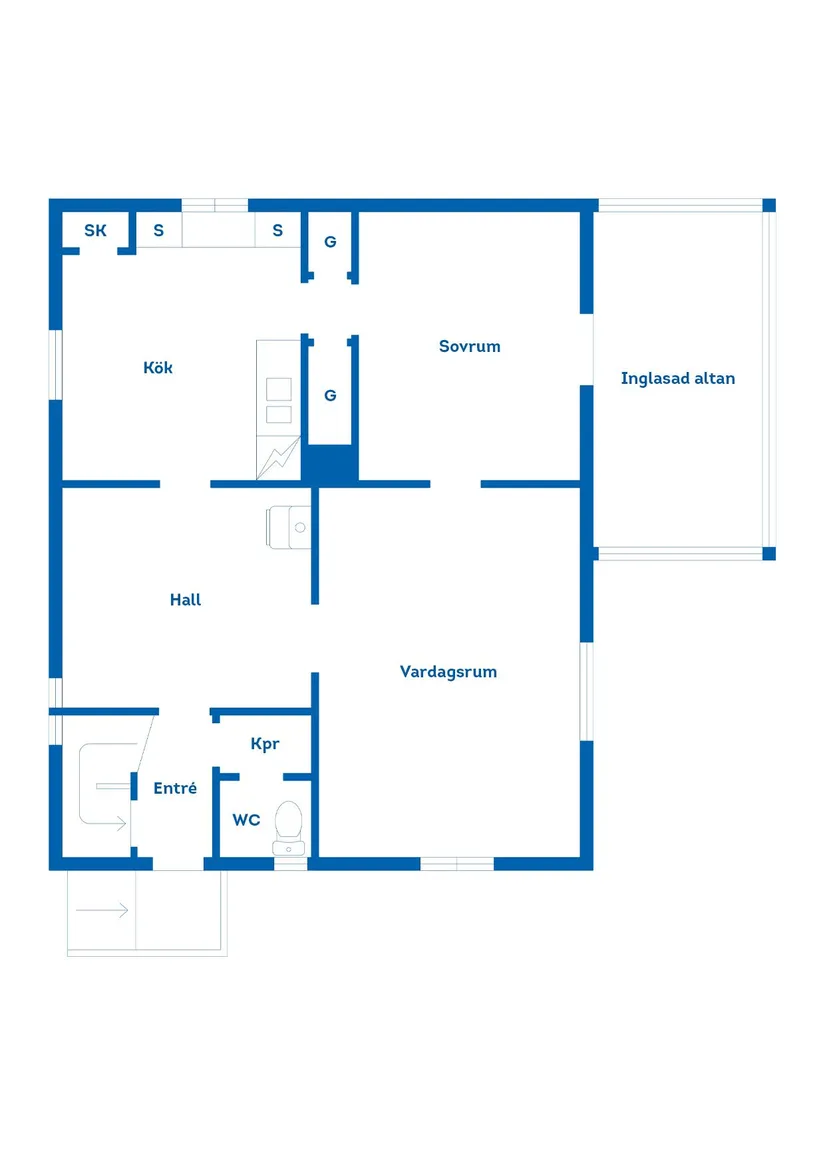 Villa, Lövåsgatan 34, Handskeryd, Nässjö