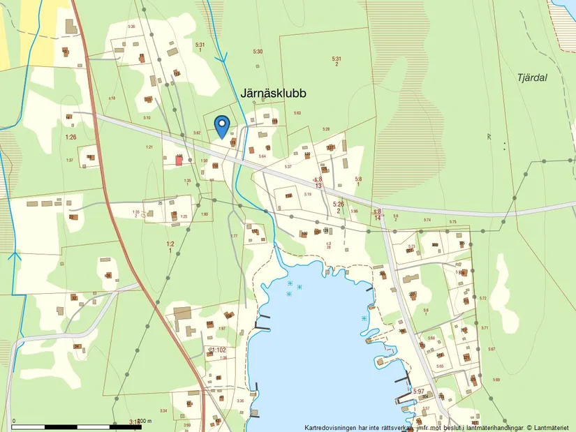 Villa, Järnäsklubb 115, Järnäsklubb, Nordmaling