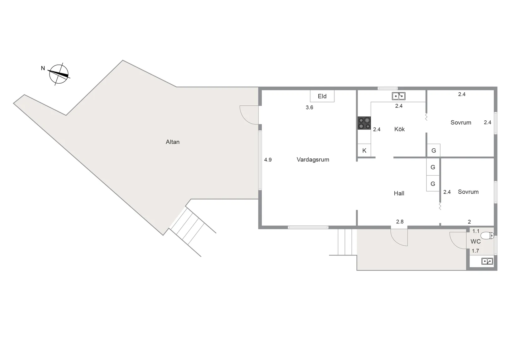 Fritidshus, Solbackastigen 5, Öresjö, Lilla Edet