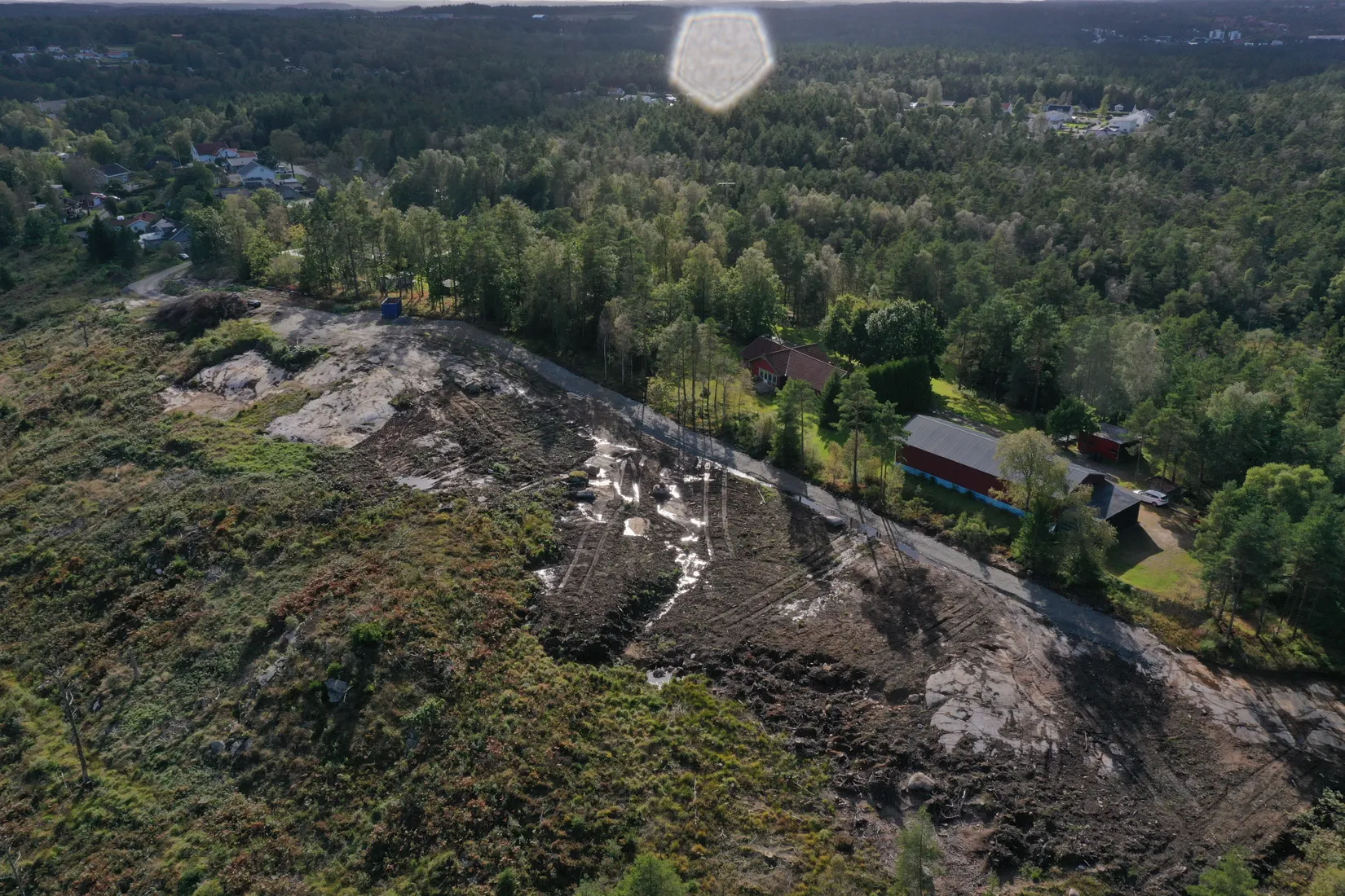 Tomt, Övre Uppegårdsvägen 13 Utblicken inflyttningsklart 2026, Landvetter, Härryda