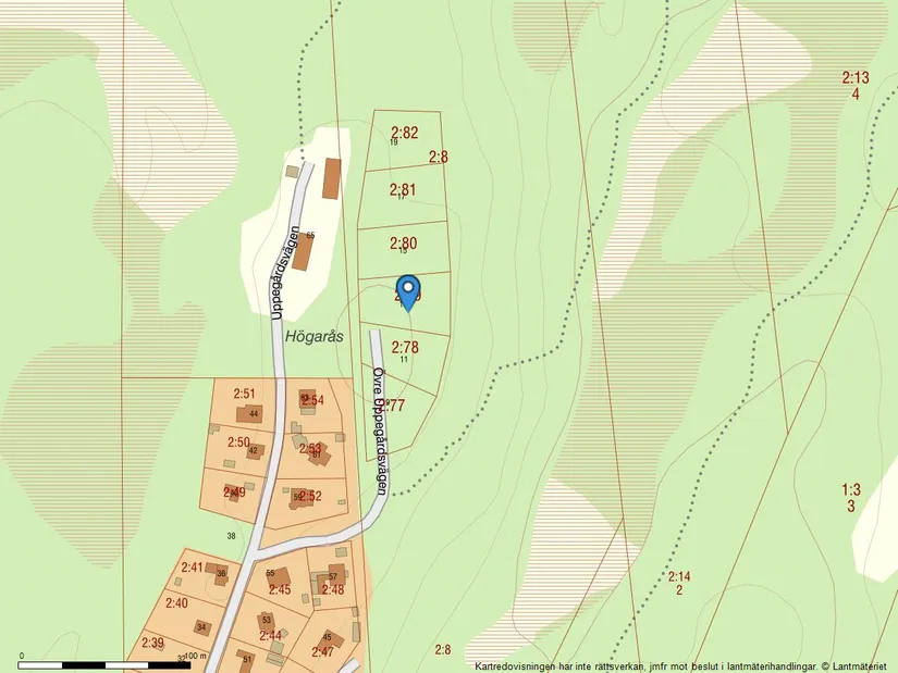 Tomt, Övre Uppegårdsvägen 13 Utblicken inflyttningsklart 2026, Landvetter, Härryda