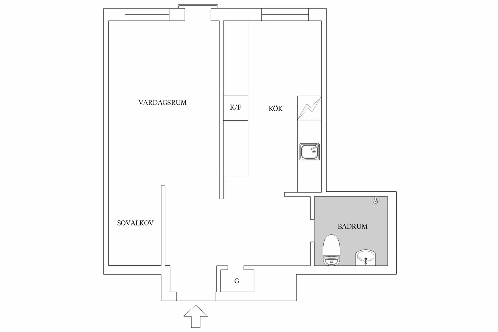 Bostadsrätt, Örsholmsgången 2A, Fågelbacken, Malmö