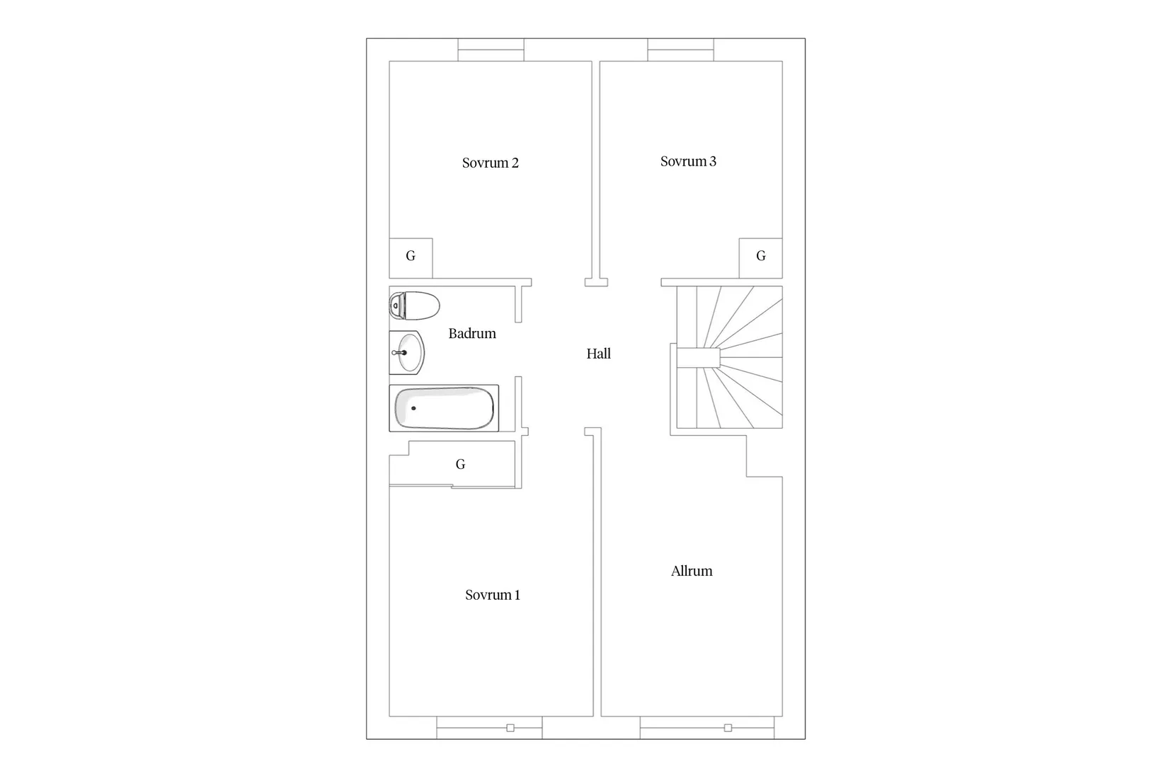 Bostadsrätt, Radhus, Snäckgatan 25, Nybrostrand, Ystad