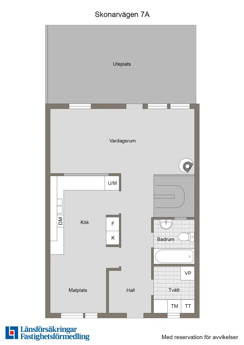 Bostadsrätt, Radhus, Skonarvägen 7A, Bredsand, Enköping