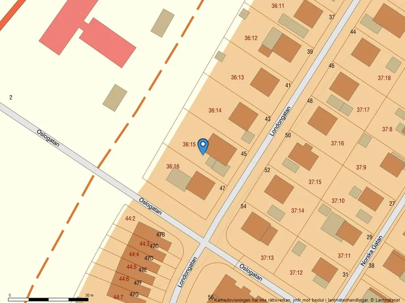 Villa, Londongatan 45, Bräcke, Göteborg