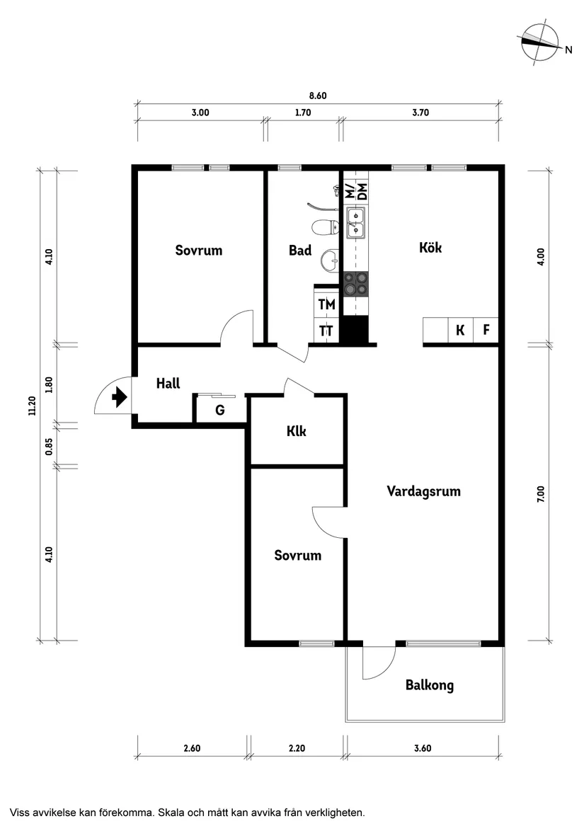 Bostadsrätt, Granitvägen 22, Kolla Parkstad, Kungsbacka