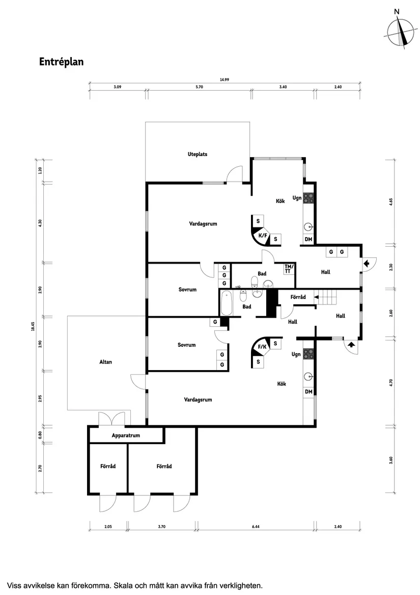 Villa, Ebbalundsvägen 2A, Onsala, Kungsbacka