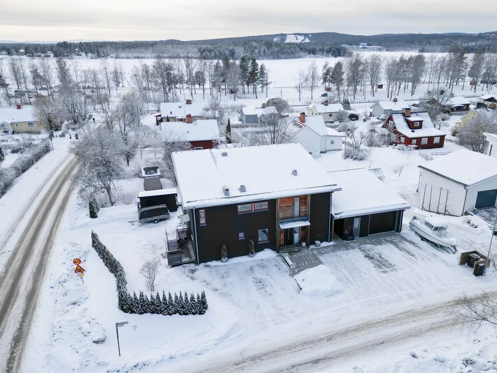 Villa, Vandrarvägen 1A, Falun
