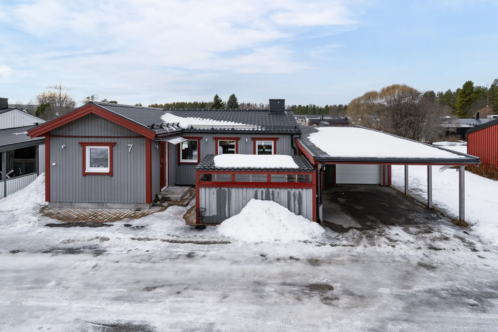 Villa, Radhus, Tubvägen 7, Mobacken, Skellefteå