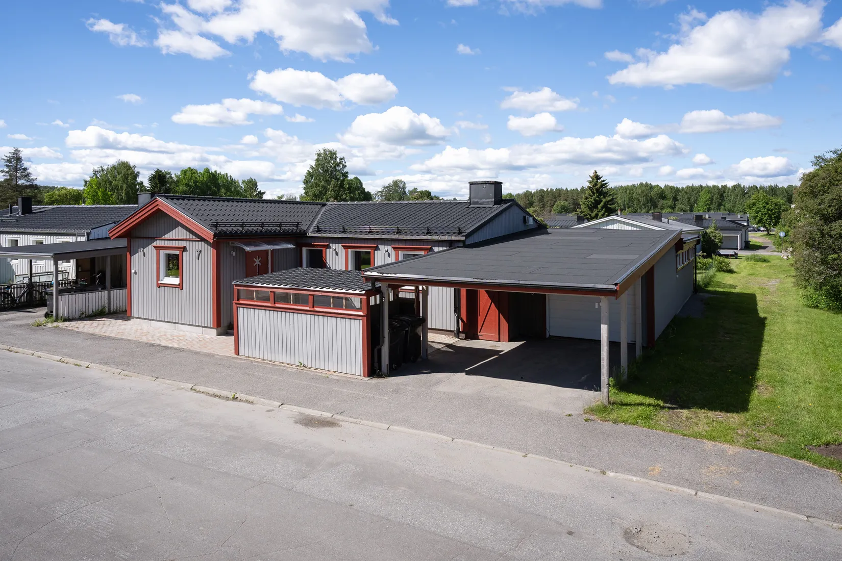 Radhus, Tubvägen 7, Mobacken, Skellefteå