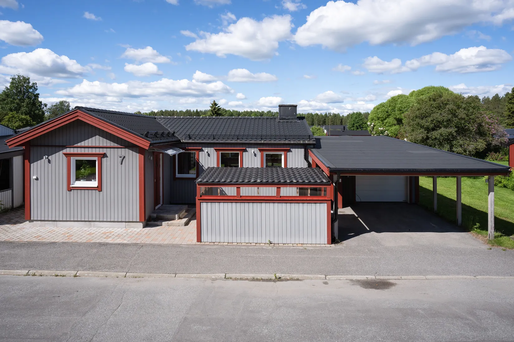 Radhus, Tubvägen 7, Mobacken, Skellefteå