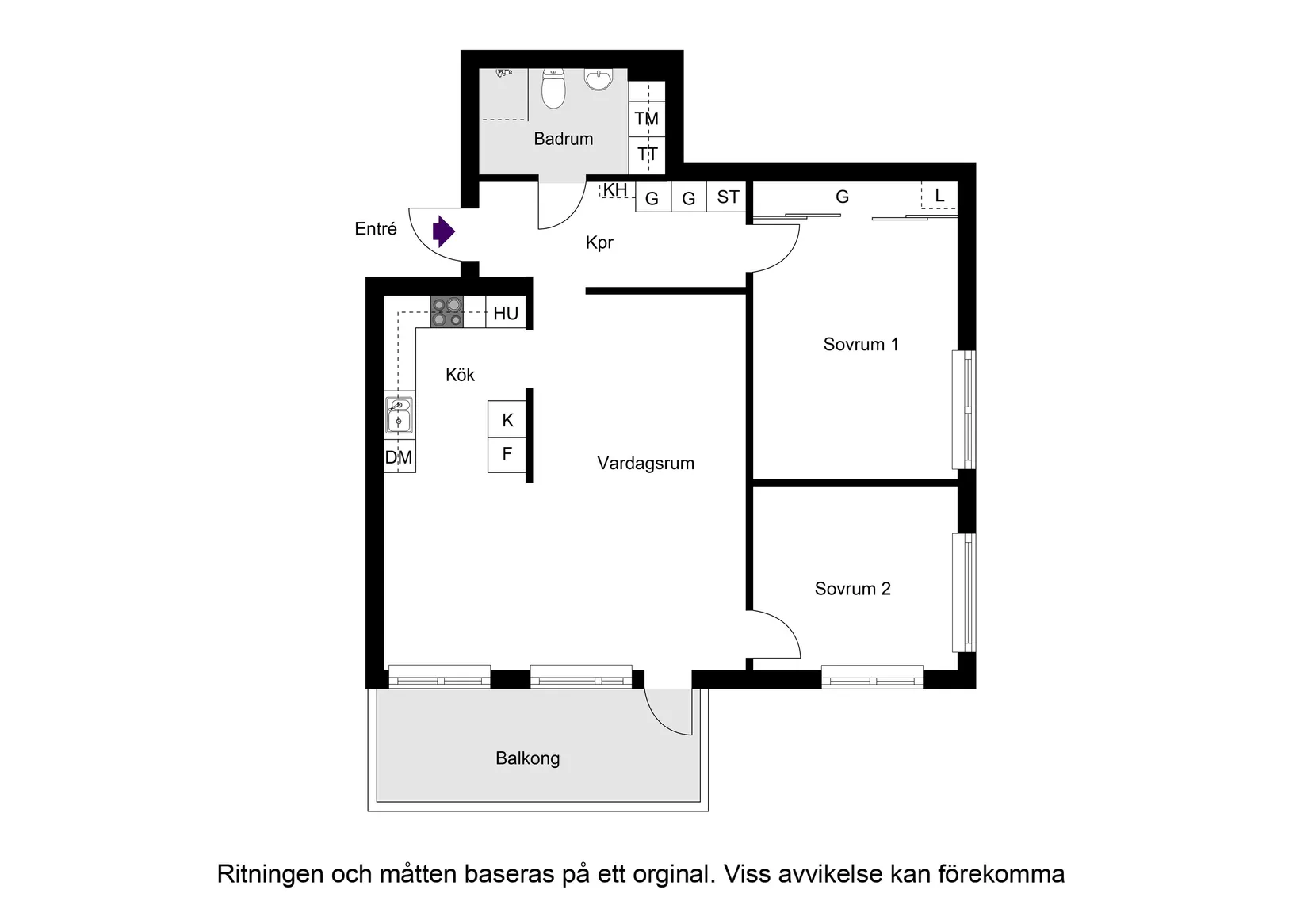 Bostadsrätt, Gjutmästare Rosbergs väg 11B, Kallhäll, Järfälla