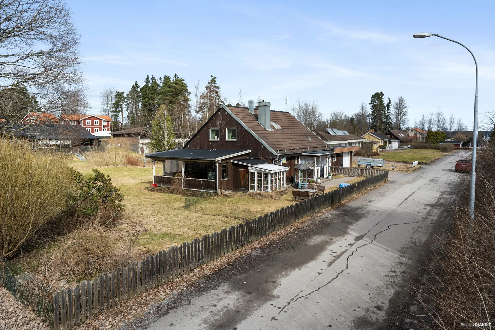 Villa, Fabriksvägen 1, Mora By, Säter