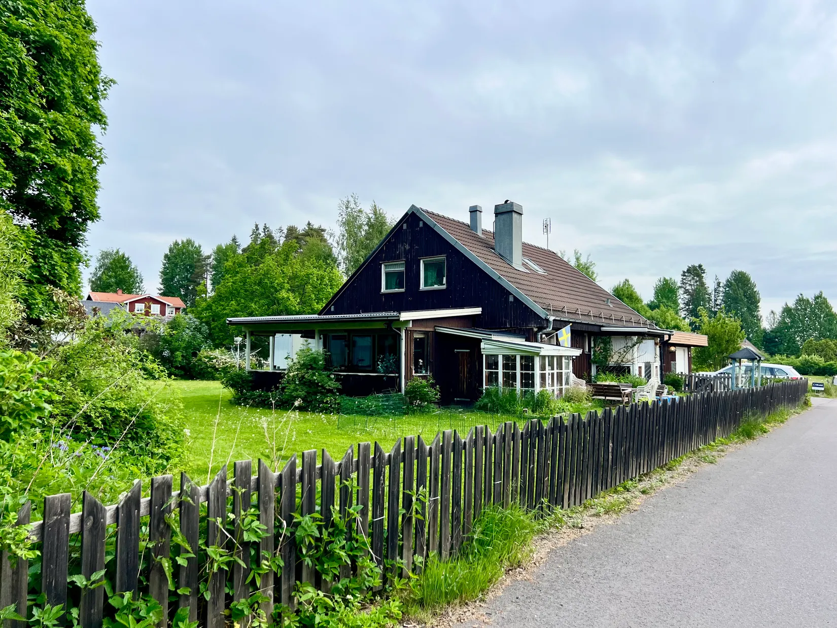 Villa, Fabriksvägen 1, Mora By, Säter