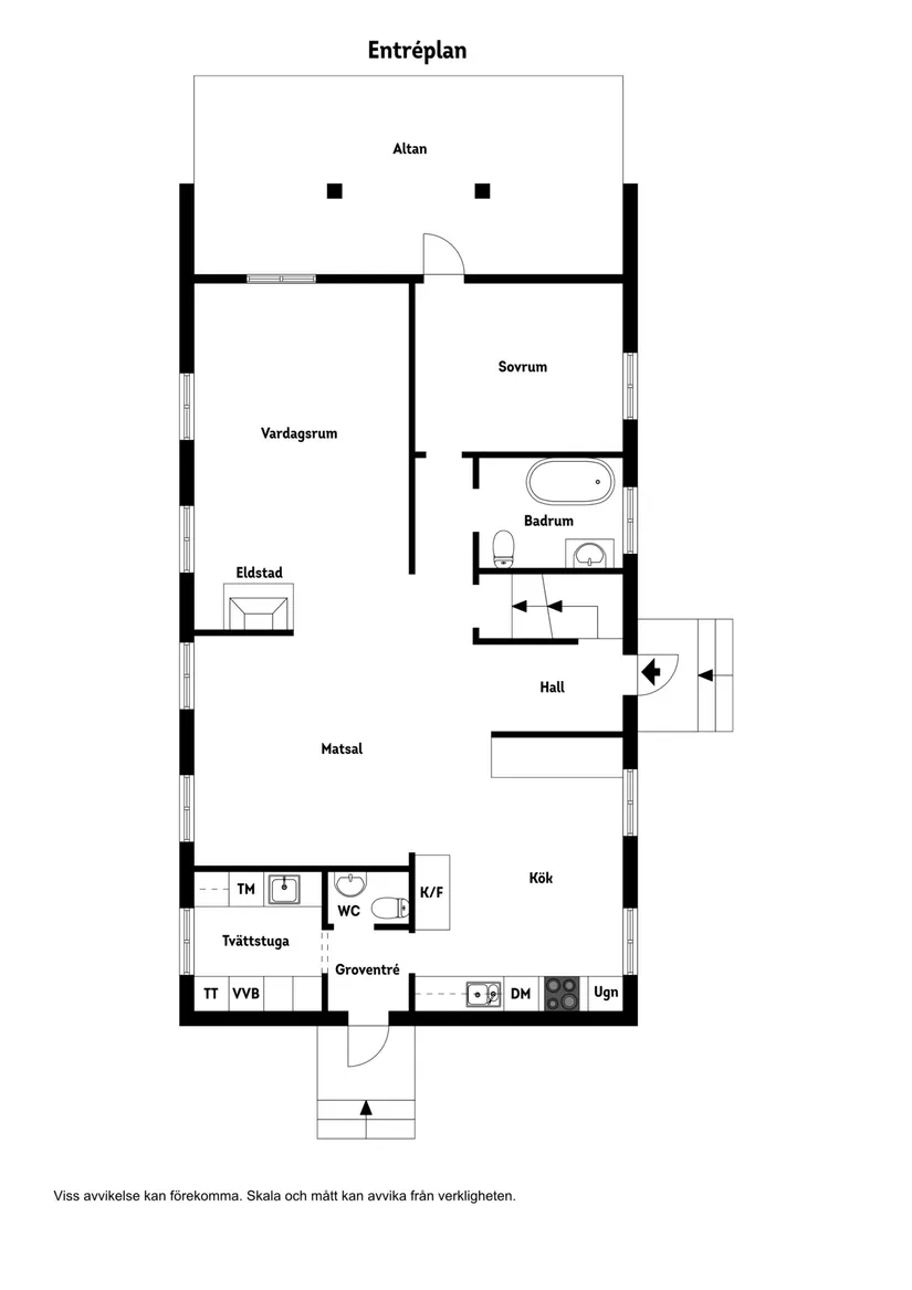 Villa, Rönnvägen 1, Haga, Nora