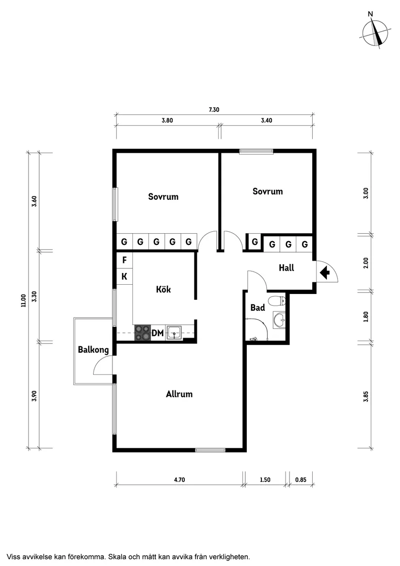 Bostadsrätt, Klostervägen 10A, Klippan