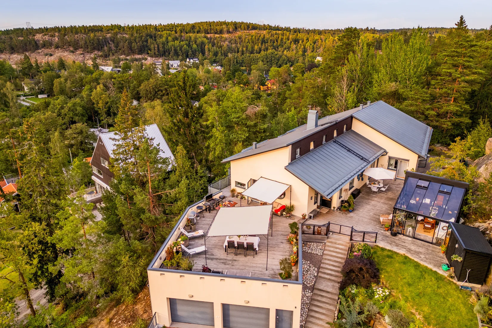 Villa, Gösta Ekmans väg 27, Eriksvik, Nacka