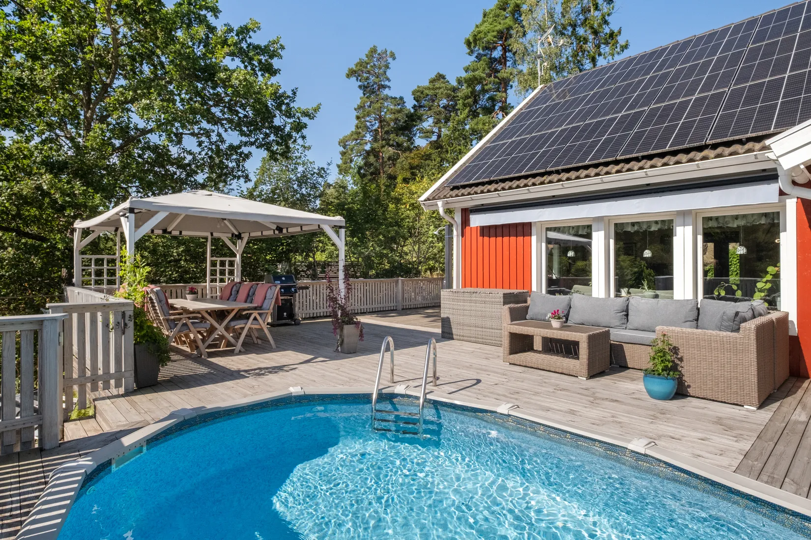 Villa, Långsjövägen 91, Trollbäcken, Skälsätra, Tyresö
