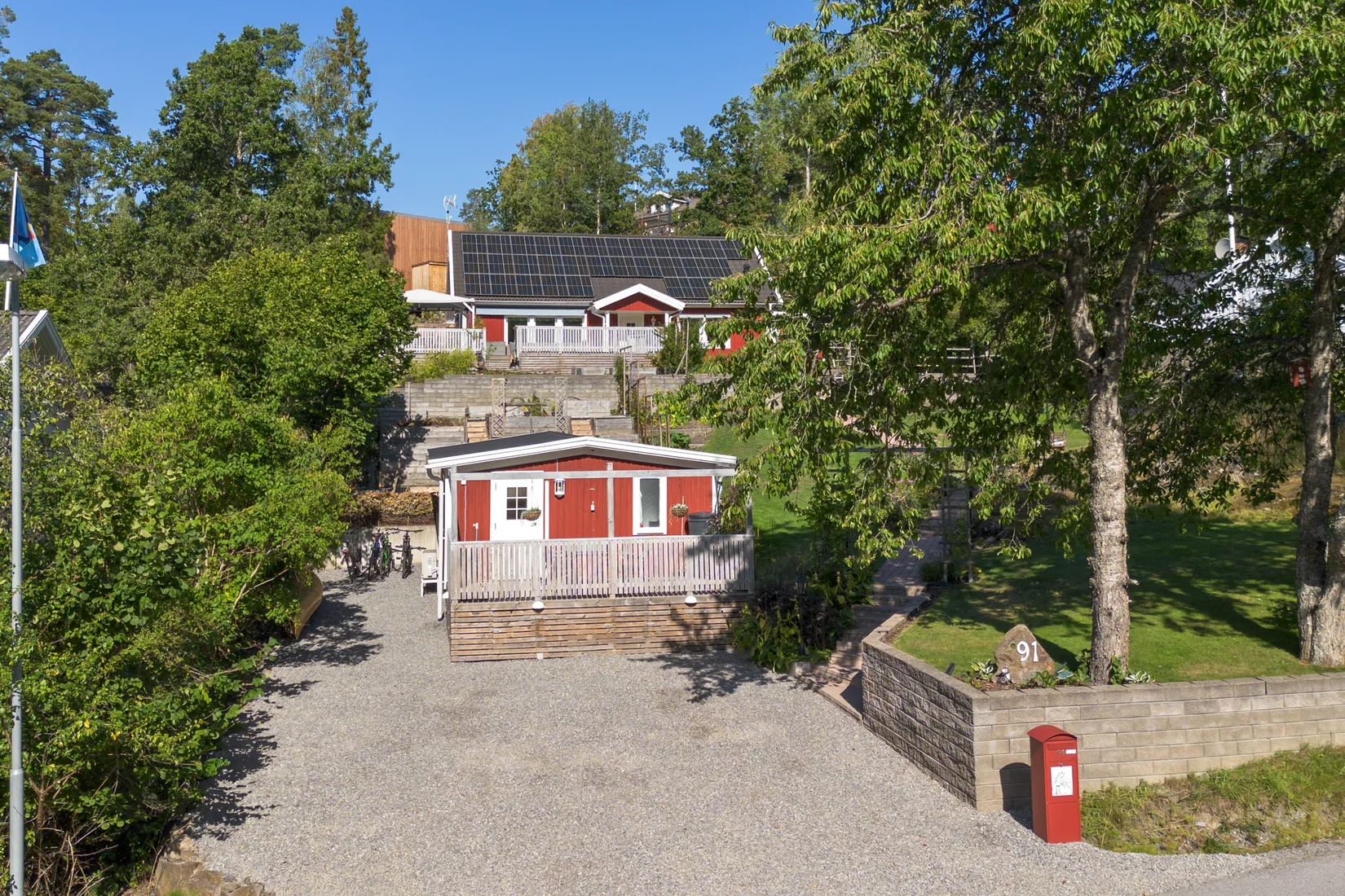 Villa, Långsjövägen 91, Trollbäcken, Skälsätra, Tyresö